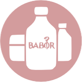 Der Button für Babor Produkte